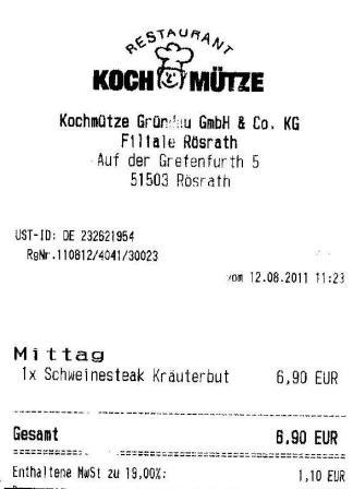 esui Hffner Kochmtze Restaurant